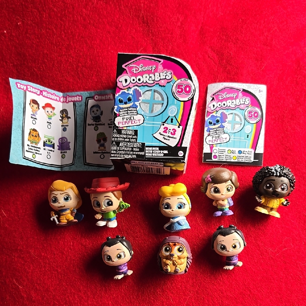 Disney Doorables Lot Of 9